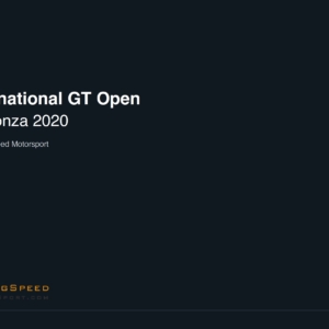 International GT Open Monza 2020